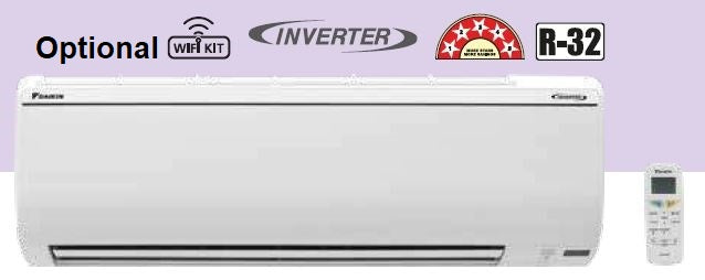 Daikin FTKM35UV16W 1.0 Ton Inverter 5 Star Split Airconditioner Daikin FTKM35UV16W 1.0 Ton Inverter 5 Star Split Airconditioner